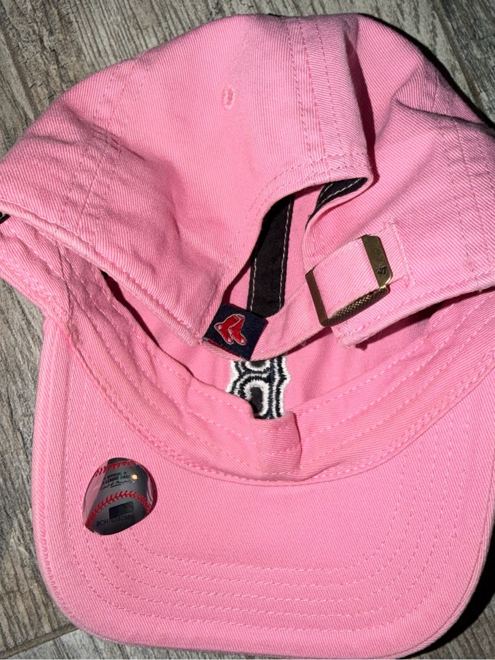 Boston Red Sox ’47 Pink Toddler Fenway Park Adjustable Baseball Hat - Picture 7 of 7